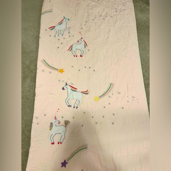 Pottery Barn Kids Bedding Pottery Barn Kids Rainbow Unicorn Quilt